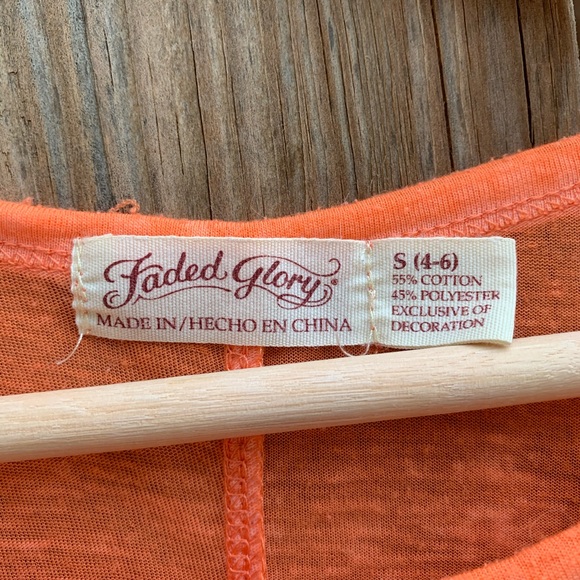 Faded Glory Sheer Soft Tunic Top - Picture 4 of 6